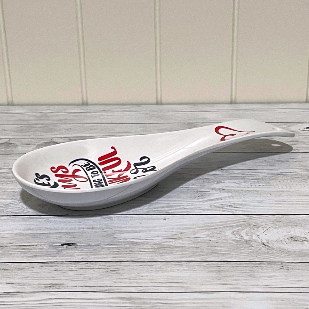 Farberware Melamine Spoon Rest There is Always Something to be Thankful For - Picture 4 of 6